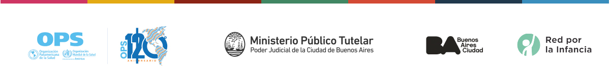 Organización Mundial de la Salud, Ministerio Público Tutelar, Gobierno de la Ciudad de Buenos Aires, Red por la Infancia.