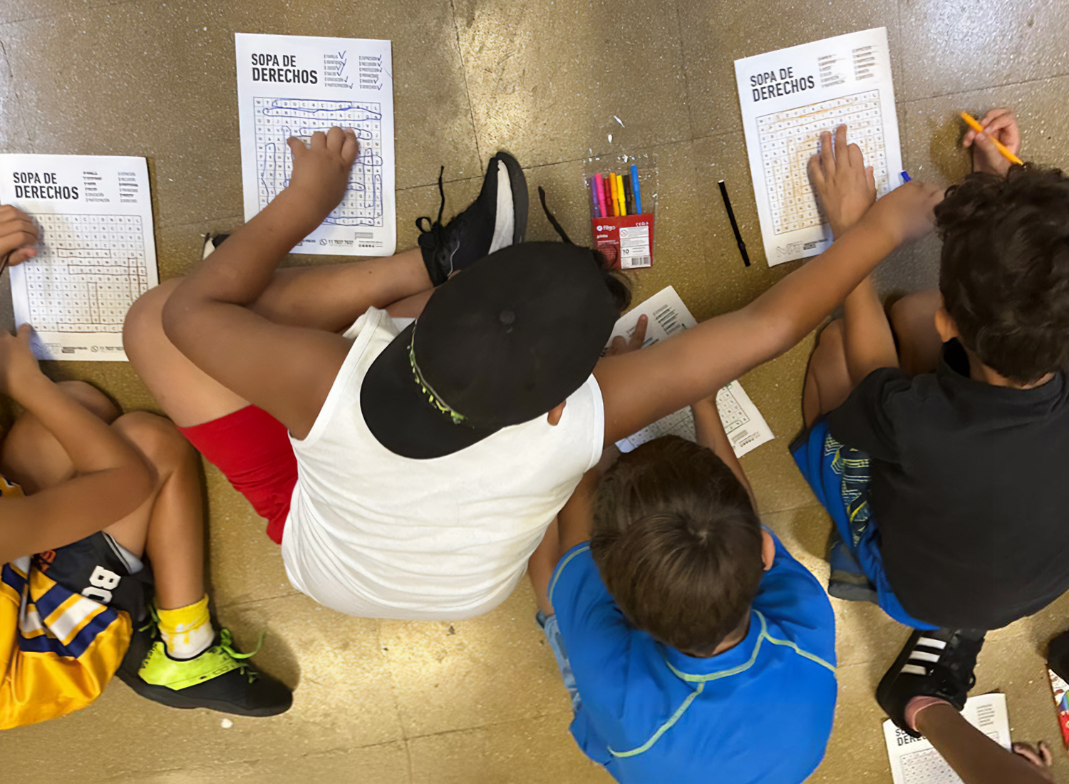 Brindamos talleres a 1.190 niñas y niños que concurren a las Colonias de Vacaciones