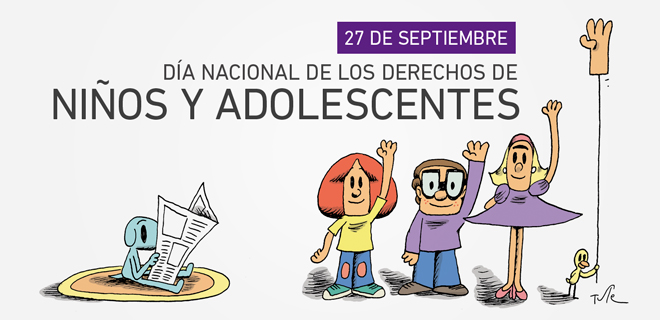27 de septiembre - Día Nacional de los Derechos de Niños y Adolescentes