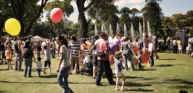 El MPT festejó los 25 años de la Convención de los Derechos del Niño en Parque Centenario